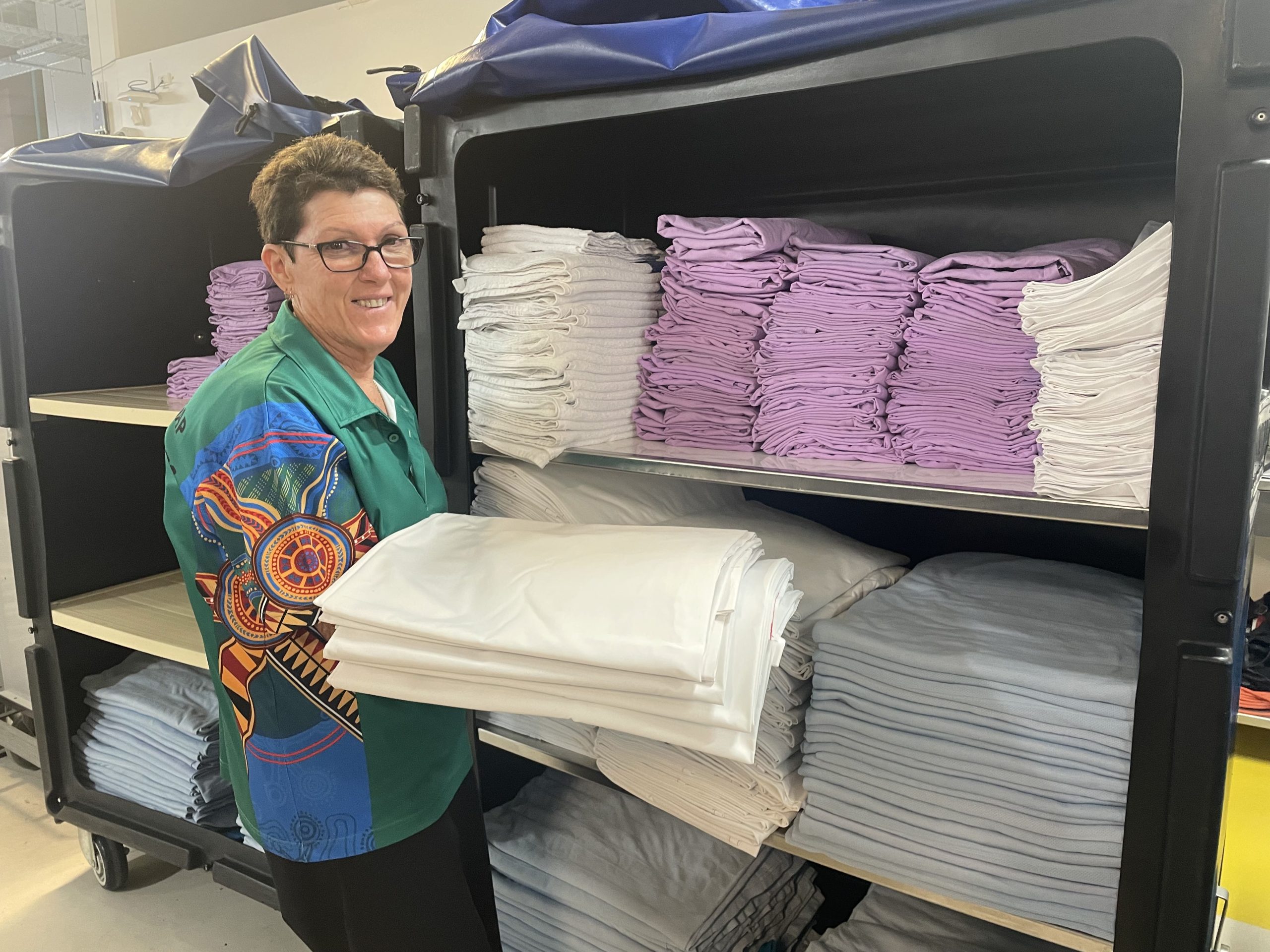 Care and comfort a pressing issue for linen services team