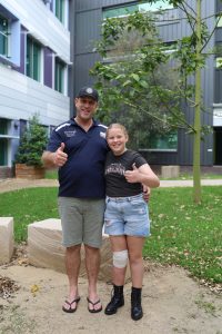 Challenging recovery testament to Zoe's toughness and tenacity